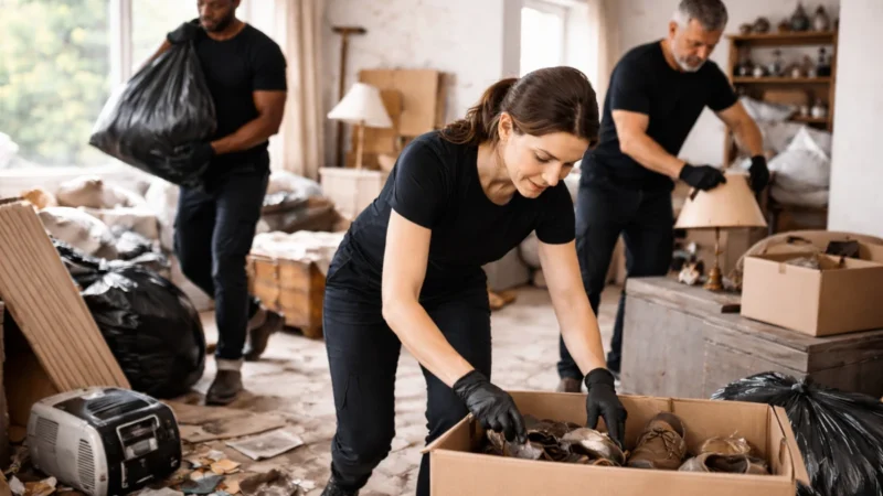 Entsorgung und Entrümpelung mit beste Umzugsfirma Hamburg