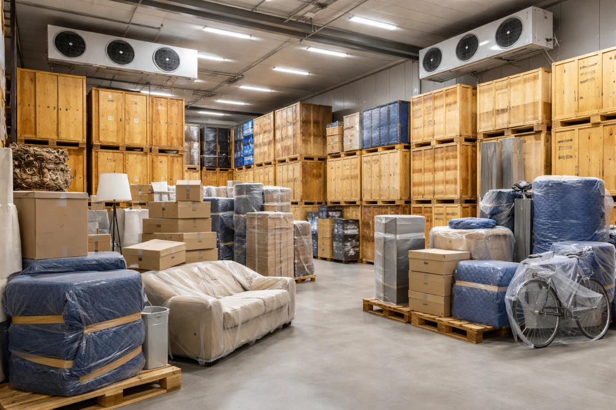 Möbel und Umzugskartons Lagerung mit MyMove Umzugsunternehmen Hamburg