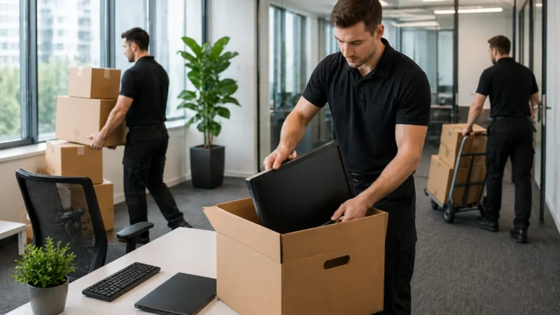 Professioneller Büroumzug Hamburg