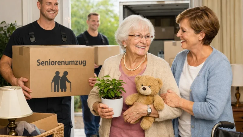 Professioneller Seniorenumzug Hamburg mit MyMove Umzugsunternehmen
